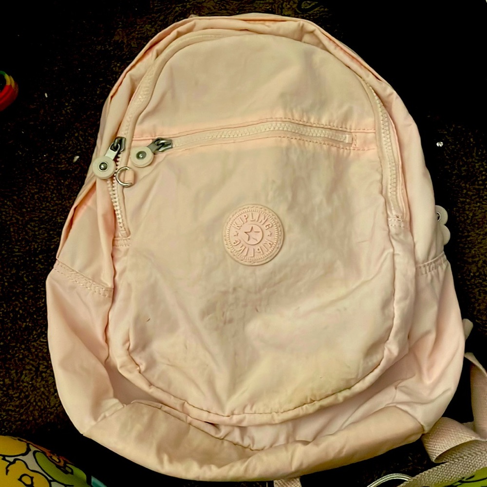 🖤Kipling Backpack🖤 Like New baby pink